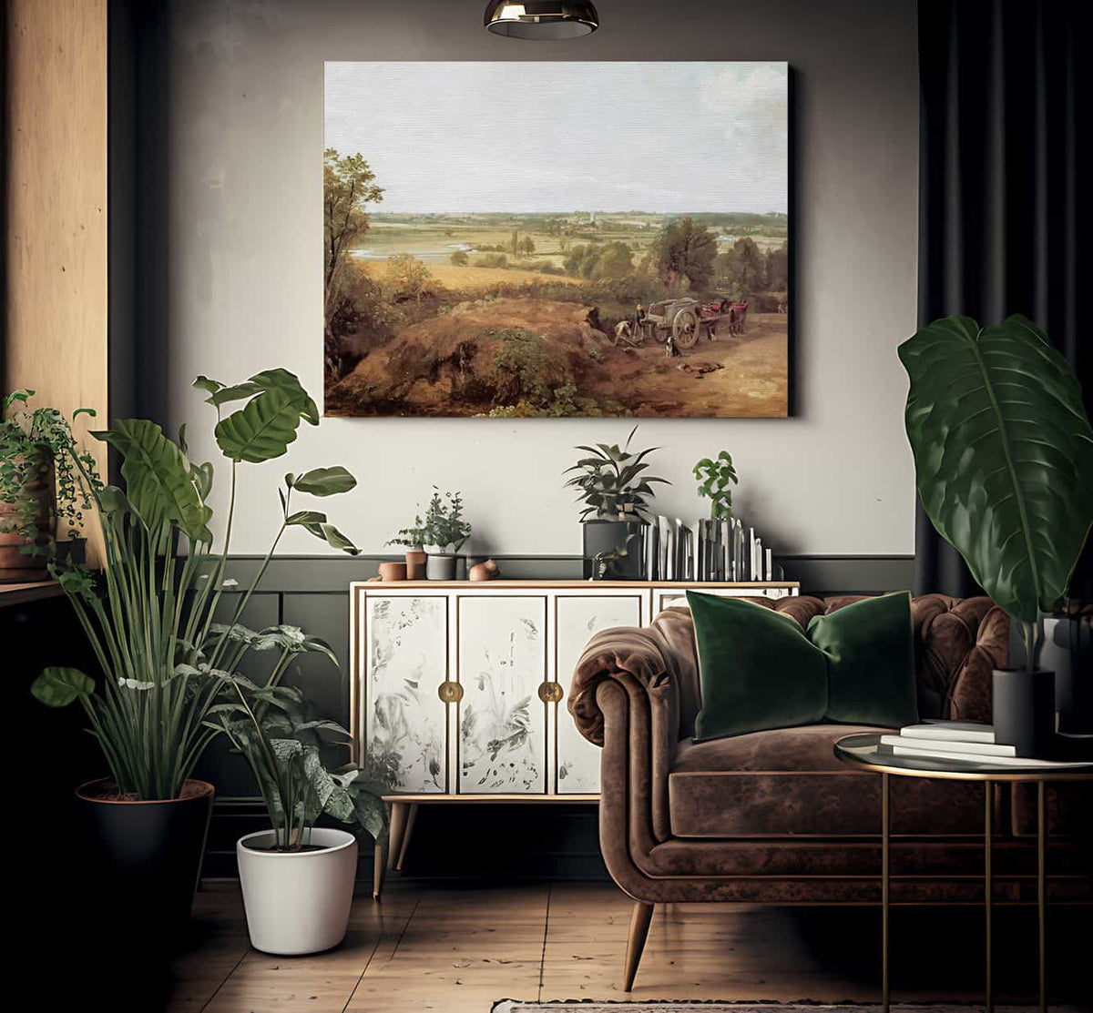 View Of Dedham By John Constable Fine Art Print