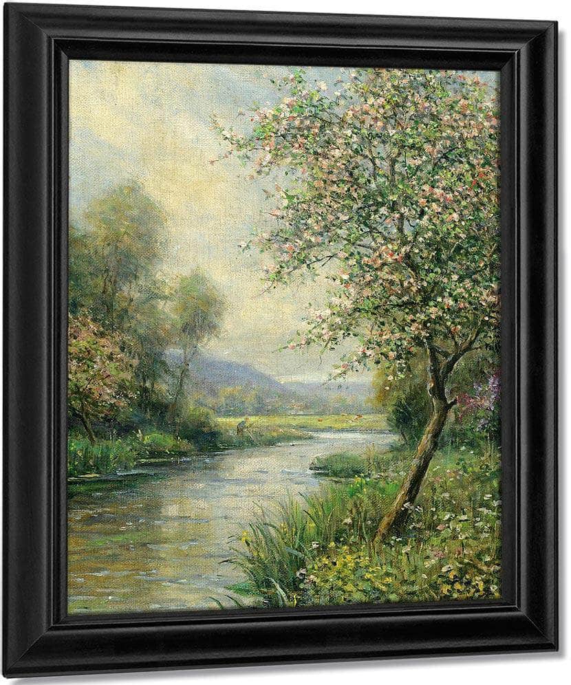 View Of Launay By Louis Aston Knight Fine Art Print