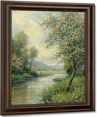 View Of Launay By Louis Aston Knight Fine Art Print