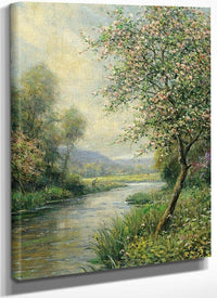 View Of Launay By Louis Aston Knight Fine Art Print