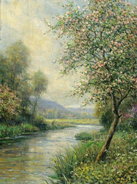 View Of Launay By Louis Aston Knight Fine Art Print