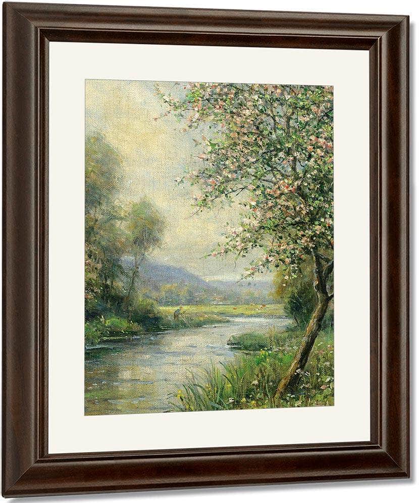 View Of Launay By Louis Aston Knight Fine Art Print