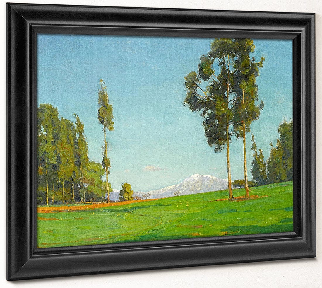 View Of Mount Baldy 1916 By William Wendt Fine Art Print