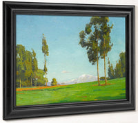 View Of Mount Baldy 1916 By William Wendt Fine Art Print