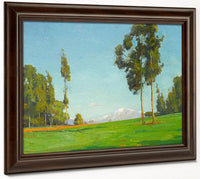 View Of Mount Baldy 1916 By William Wendt Fine Art Print