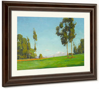 View Of Mount Baldy 1916 By William Wendt Fine Art Print