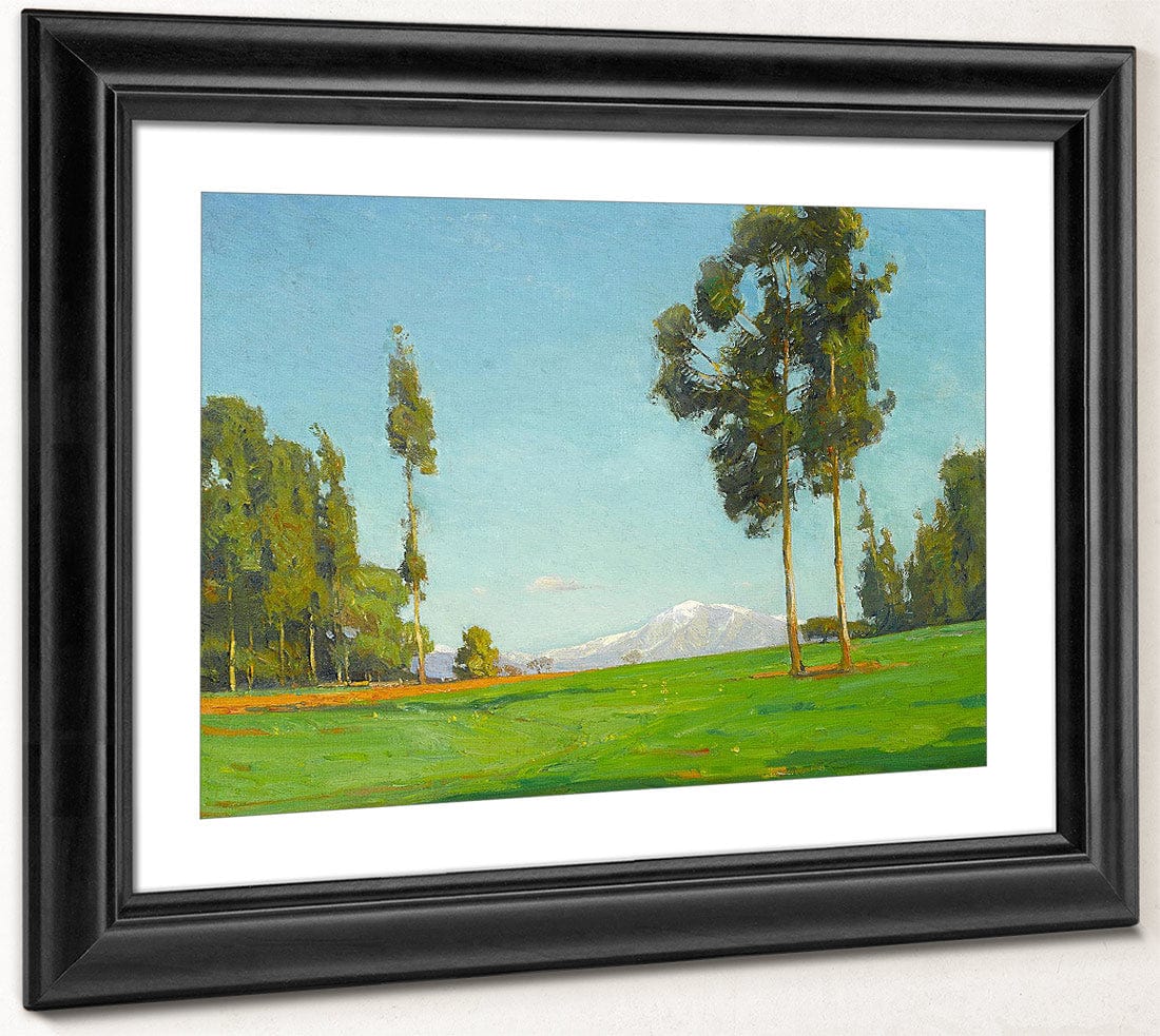 View Of Mount Baldy 1916 By William Wendt Fine Art Print