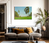 View Of Mount Baldy 1916 By William Wendt Fine Art Print