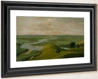 View Of The Junction Of The Red River And The False Washita, In Texas By George Catlin Fine Art Print