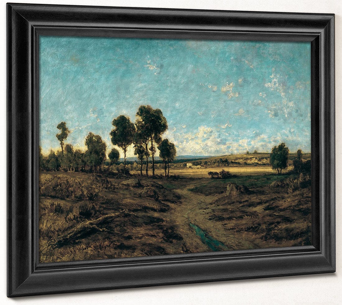 View Of The Plain Of Montmartre 1848 By Theodore Rousseau Fine Art Print