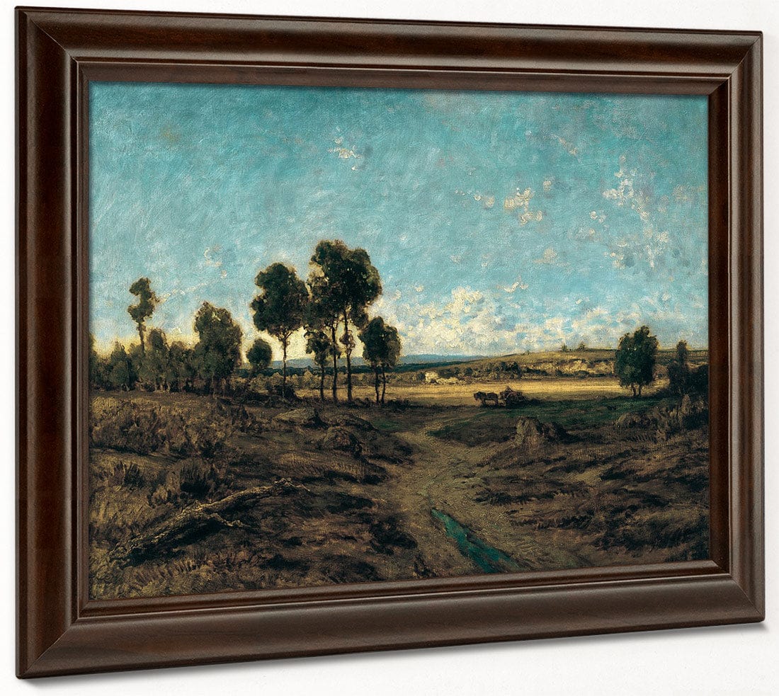 View Of The Plain Of Montmartre 1848 By Theodore Rousseau Fine Art Print