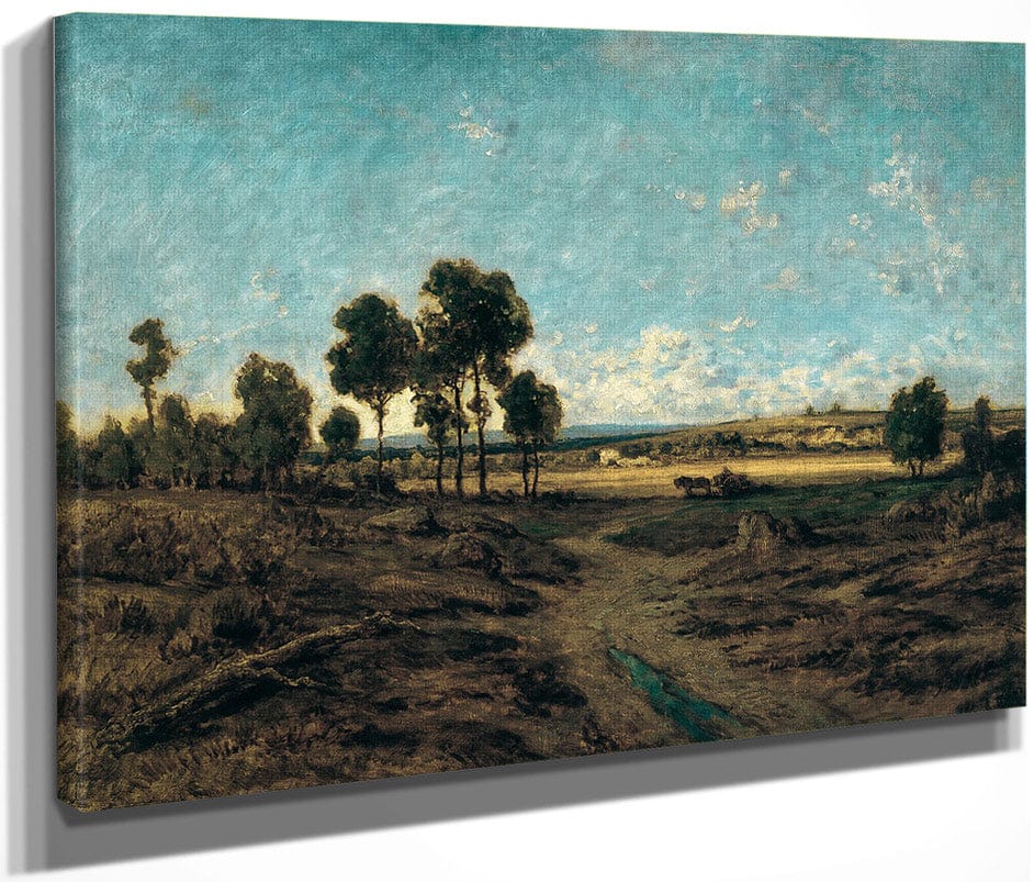 View Of The Plain Of Montmartre 1848 By Theodore Rousseau Fine Art Print