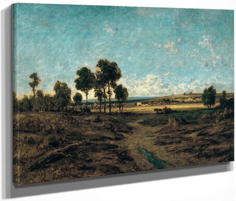 View Of The Plain Of Montmartre 1848 By Theodore Rousseau Fine Art Print