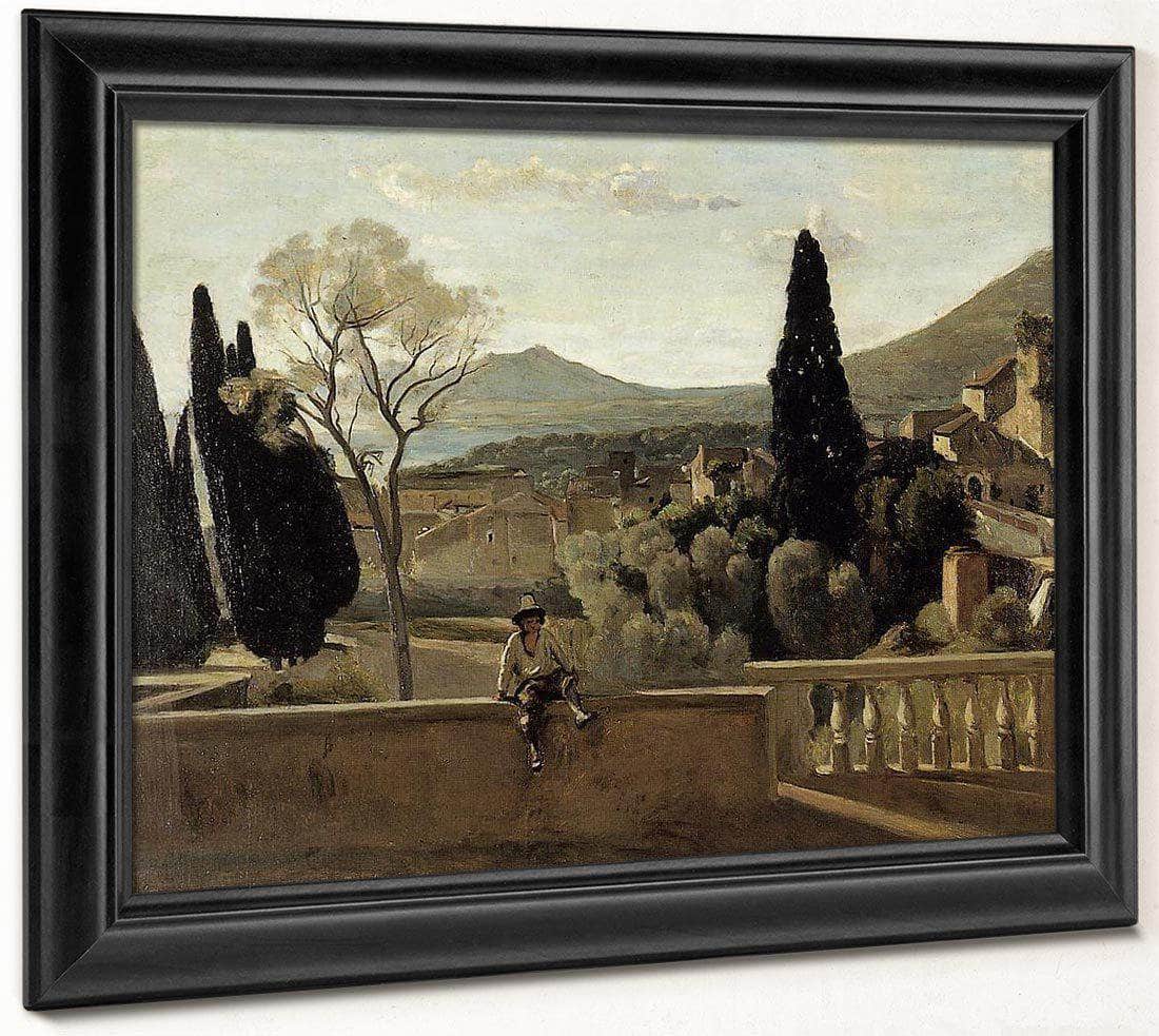 View Of Tivoli After Corot 1863 By Berthe Morisot Fine Art Print