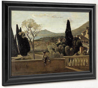 View Of Tivoli After Corot 1863 By Berthe Morisot Fine Art Print