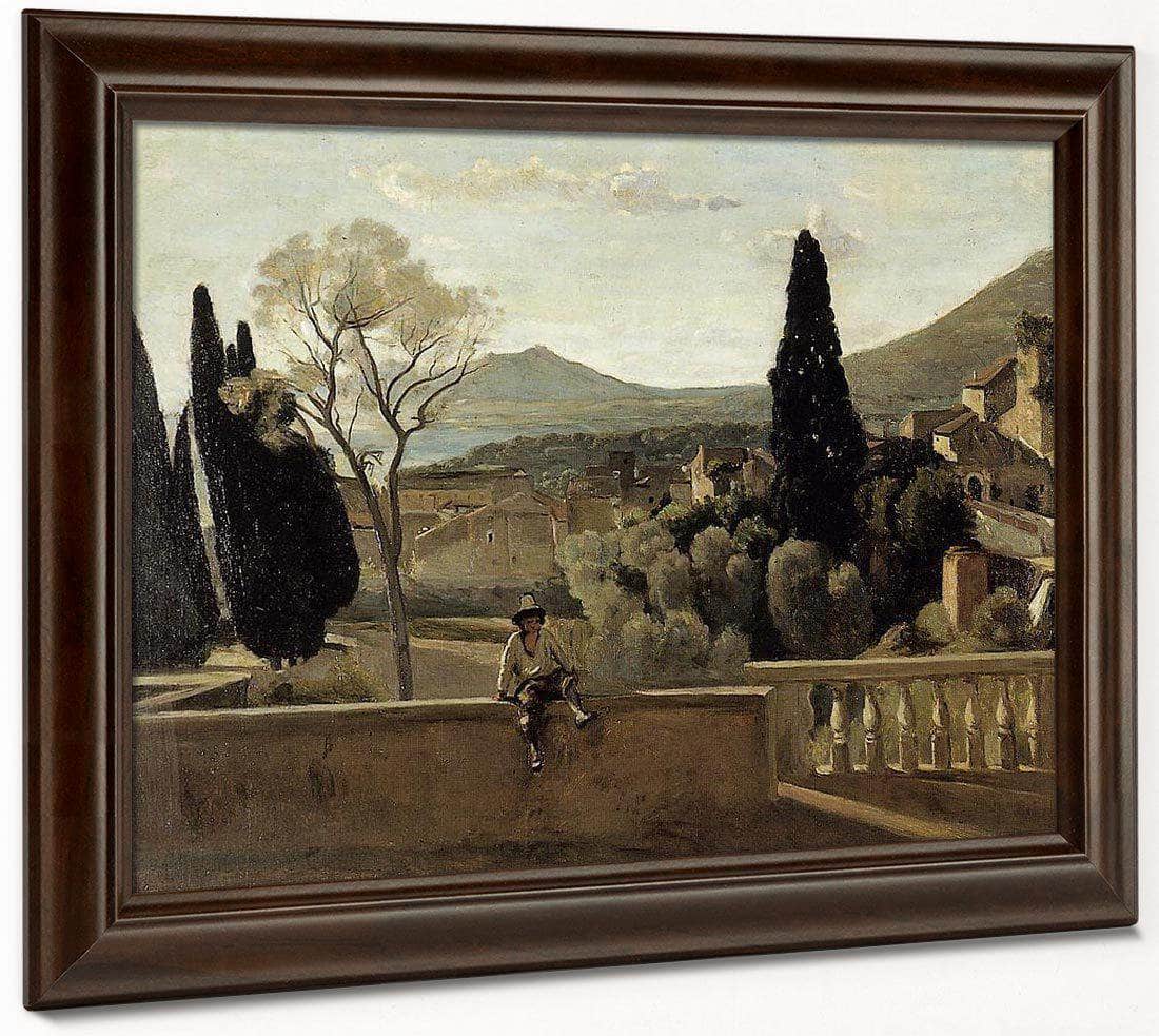 View Of Tivoli After Corot 1863 By Berthe Morisot Fine Art Print