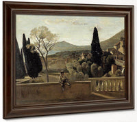 View Of Tivoli After Corot 1863 By Berthe Morisot Fine Art Print