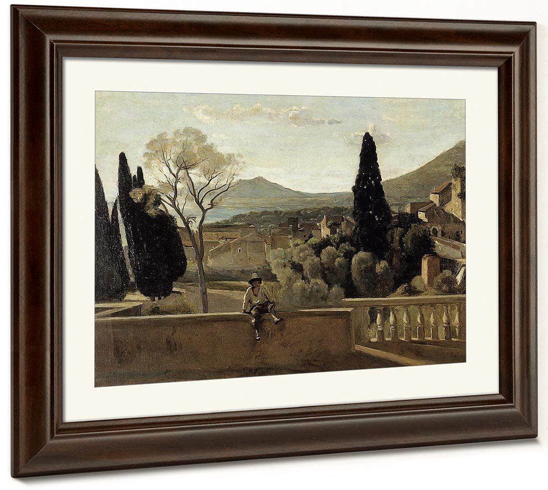 View Of Tivoli After Corot 1863 By Berthe Morisot Fine Art Print