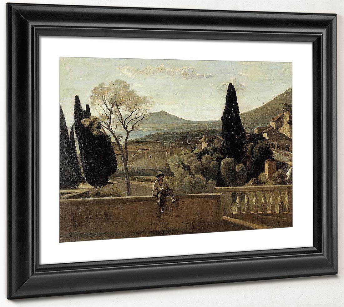 View Of Tivoli After Corot 1863 By Berthe Morisot Fine Art Print