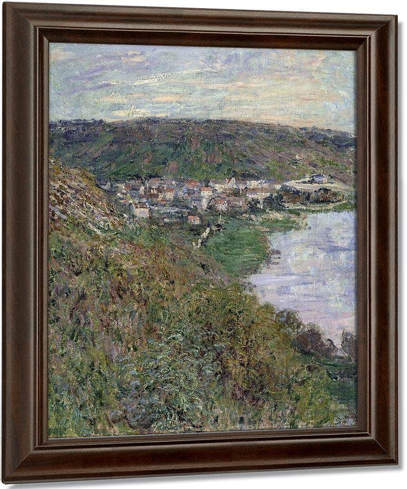 View Of Vetheiul By Claude Monet Fine Art Print