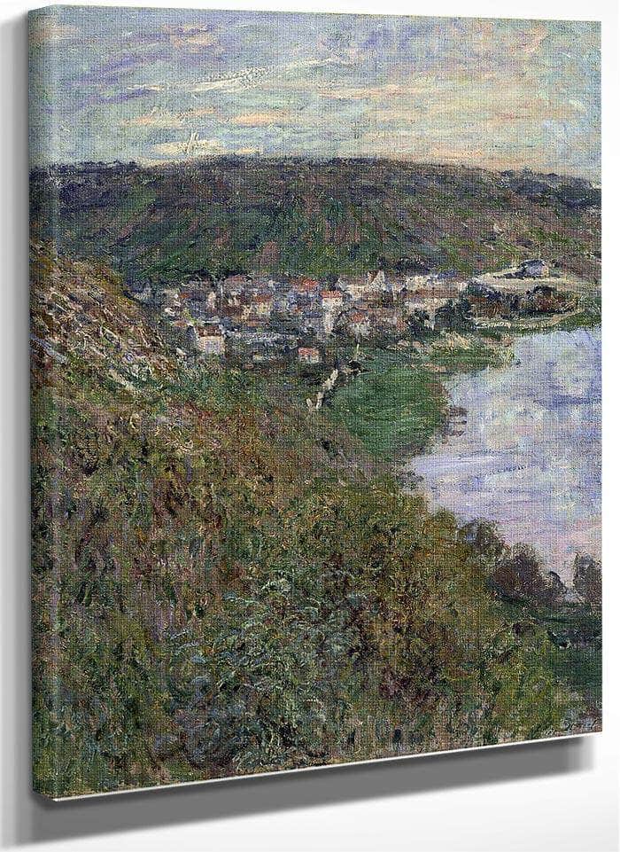View Of Vetheiul By Claude Monet Fine Art Print