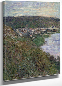 View Of Vetheiul By Claude Monet Fine Art Print