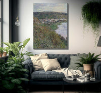 View Of Vetheiul By Claude Monet Fine Art Print