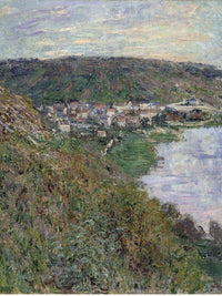 View Of Vetheiul By Claude Monet Fine Art Print