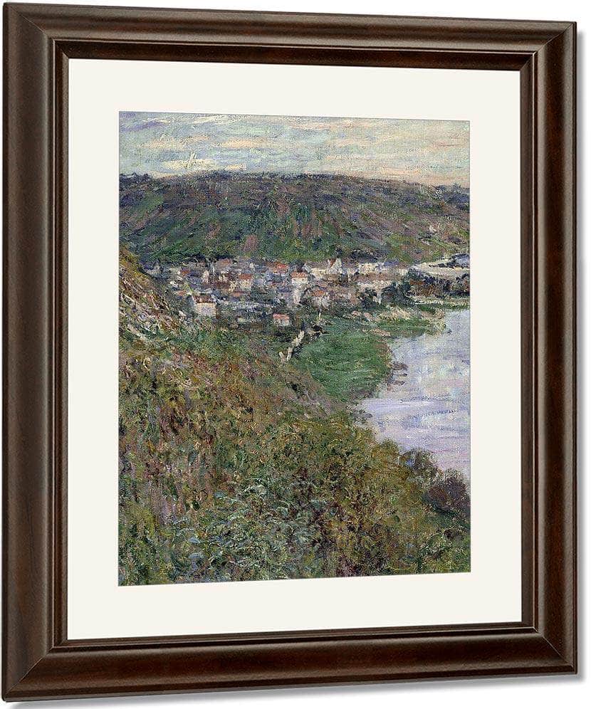 View Of Vetheiul By Claude Monet Fine Art Print
