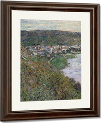 View Of Vetheiul By Claude Monet Fine Art Print
