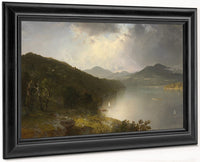 View On The Hudson By John Frederick Kensett Fine Art Print