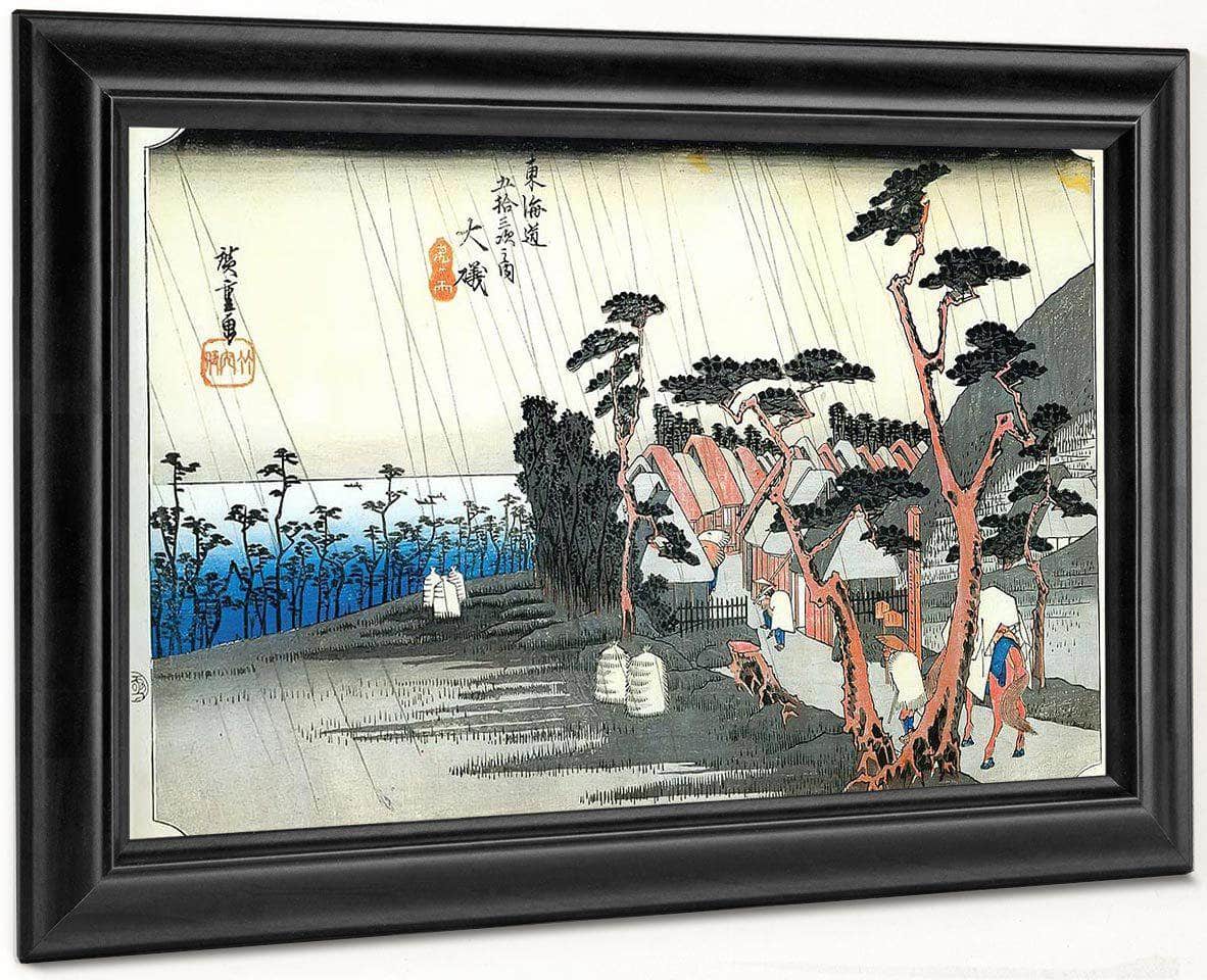 Views Of The Tokaido And Kisokaido Roadsw By Hiroshige Fine Art Print