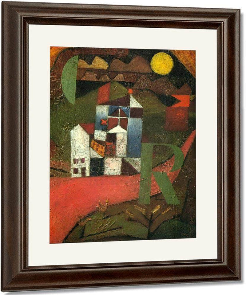 Villa R 1919 153 By Paul Klee Fine Art Print