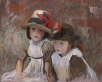Village Children By John Singer Sargent Fine Art Print