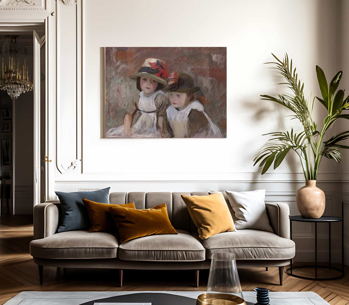 Village Children By John Singer Sargent Fine Art Print