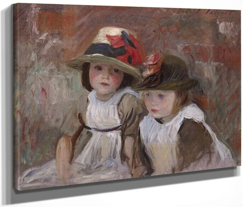 Village Children By John Singer Sargent Fine Art Print