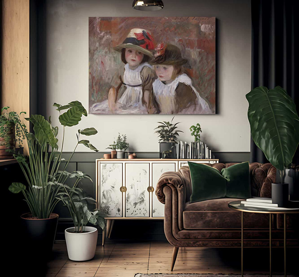 Village Children By John Singer Sargent Fine Art Print