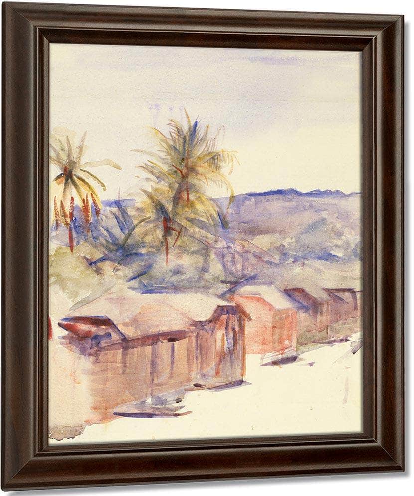 Village Street, Dominica By Abbott Handerson Thayer Fine Art Print