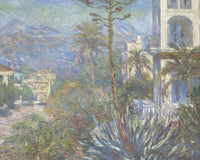 Villas At Bordighera By Claude Monet Fine Art Print