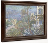 Villas At Bordighera By Claude Monet Fine Art Print