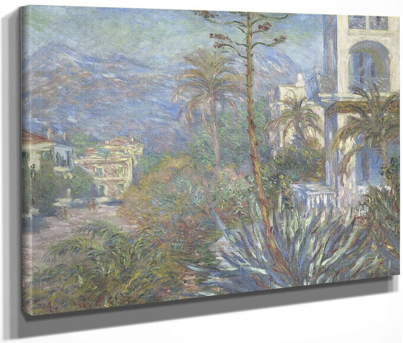 Villas At Bordighera By Claude Monet Fine Art Print