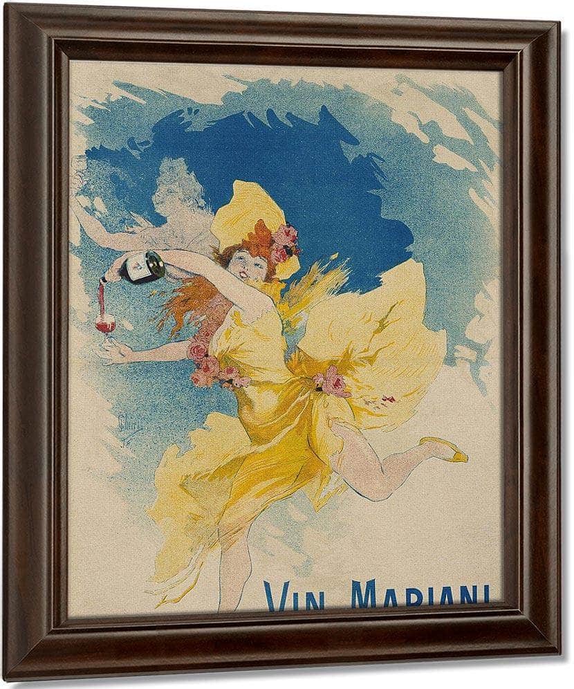 Vin Mariani Poster By Jules Cheret Fine Art Print