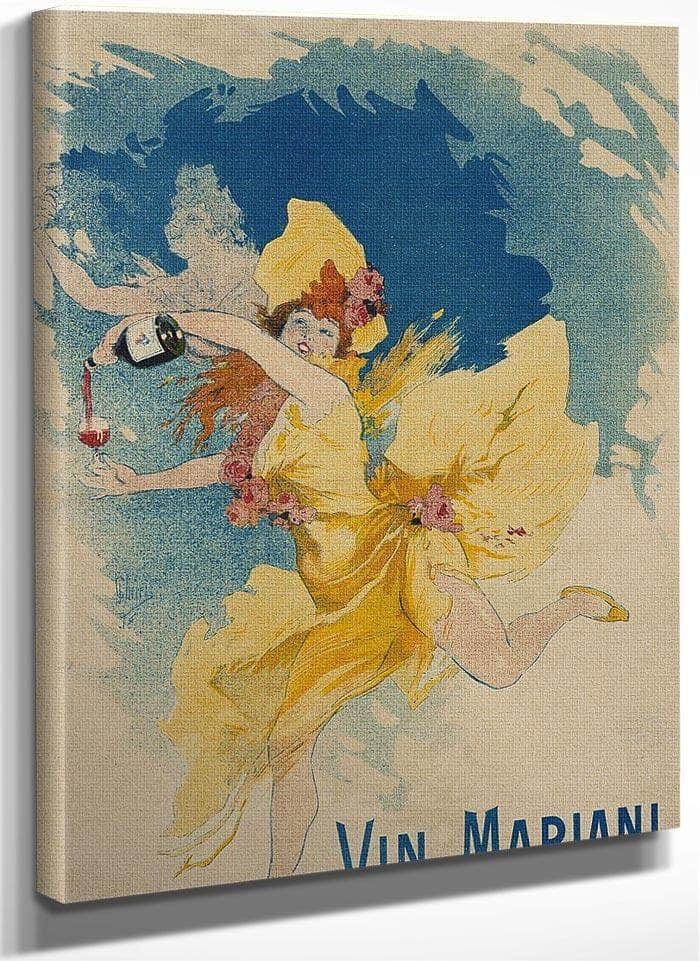 Vin Mariani Poster By Jules Cheret Fine Art Print