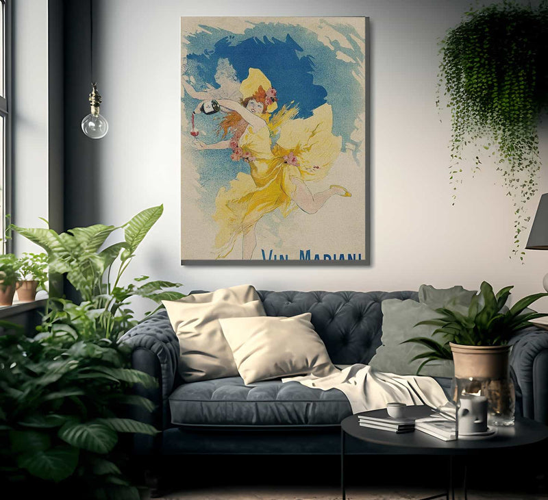Vin Mariani Poster By Jules Cheret Fine Art Print