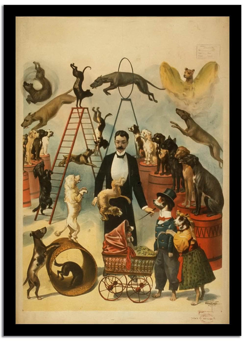 Vintage Circus Poster Fine Art Print