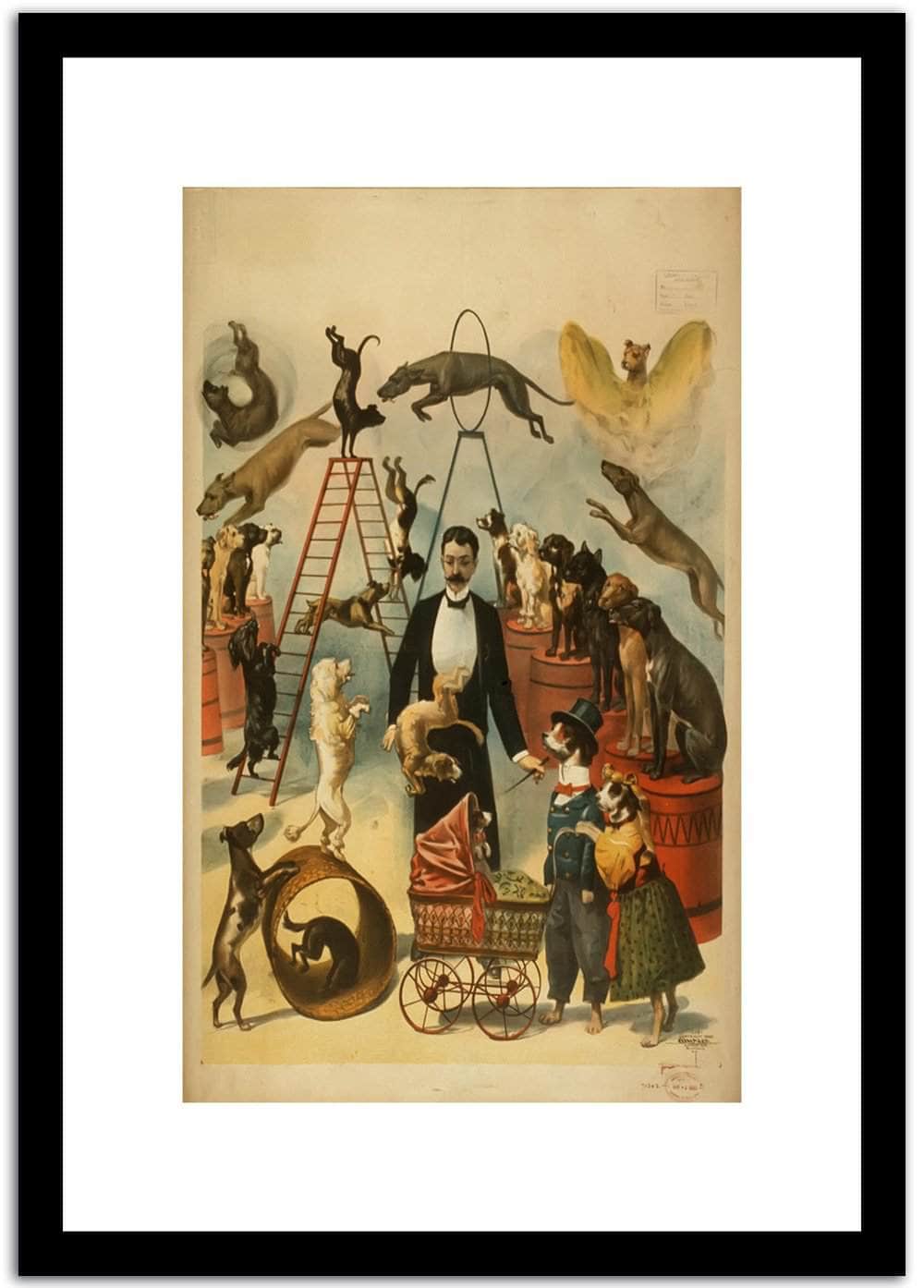 Vintage Circus Poster Fine Art Print
