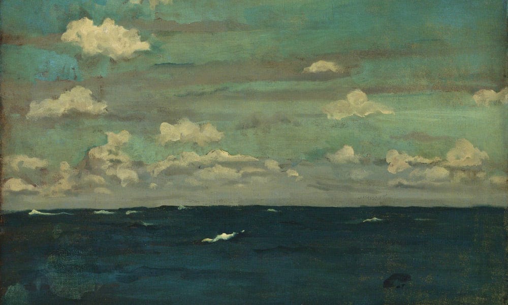 Violet And Silver The Deep Sea By James McNeill Whistler Fine Art Print