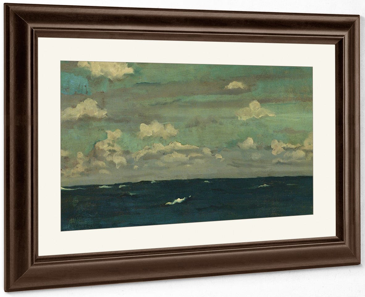 Violet And Silver The Deep Sea By James McNeill Whistler Fine Art Print