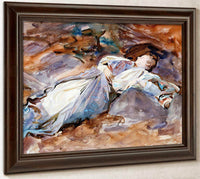 Violet Sleeping By John Singer Sargent Fine Art Print