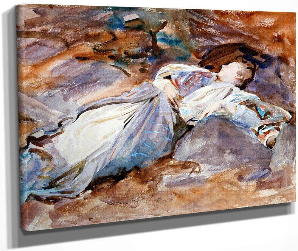 Violet Sleeping By John Singer Sargent Fine Art Print
